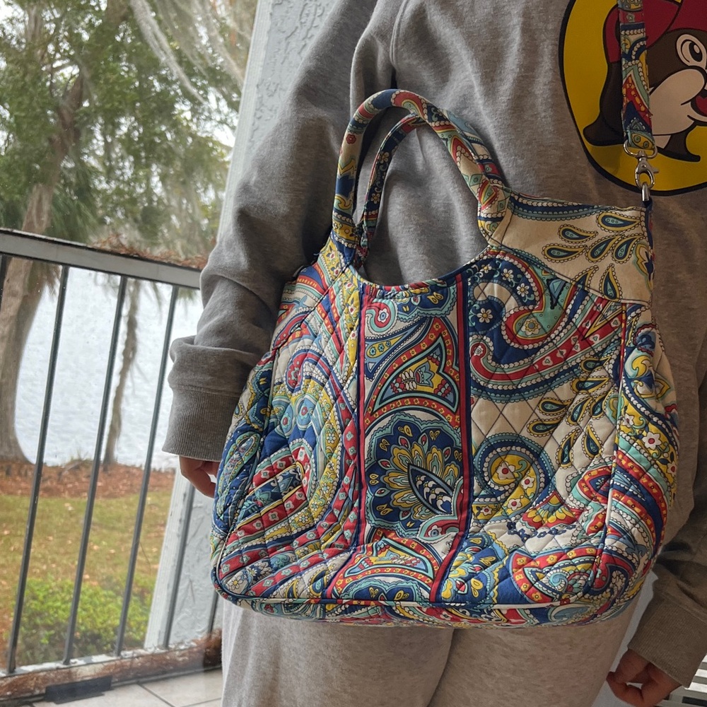 Vera Bradley Colorful Paisley Tote - Picture 3 of 11
